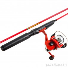 Wakeman Spawn Series Spinning Combo and Tackle Set, Fire Red 555577397